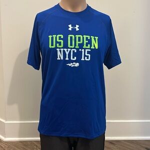 Under Armour, t-shirt from the 2015 tennis US Open in Flushing Meadows, NY.